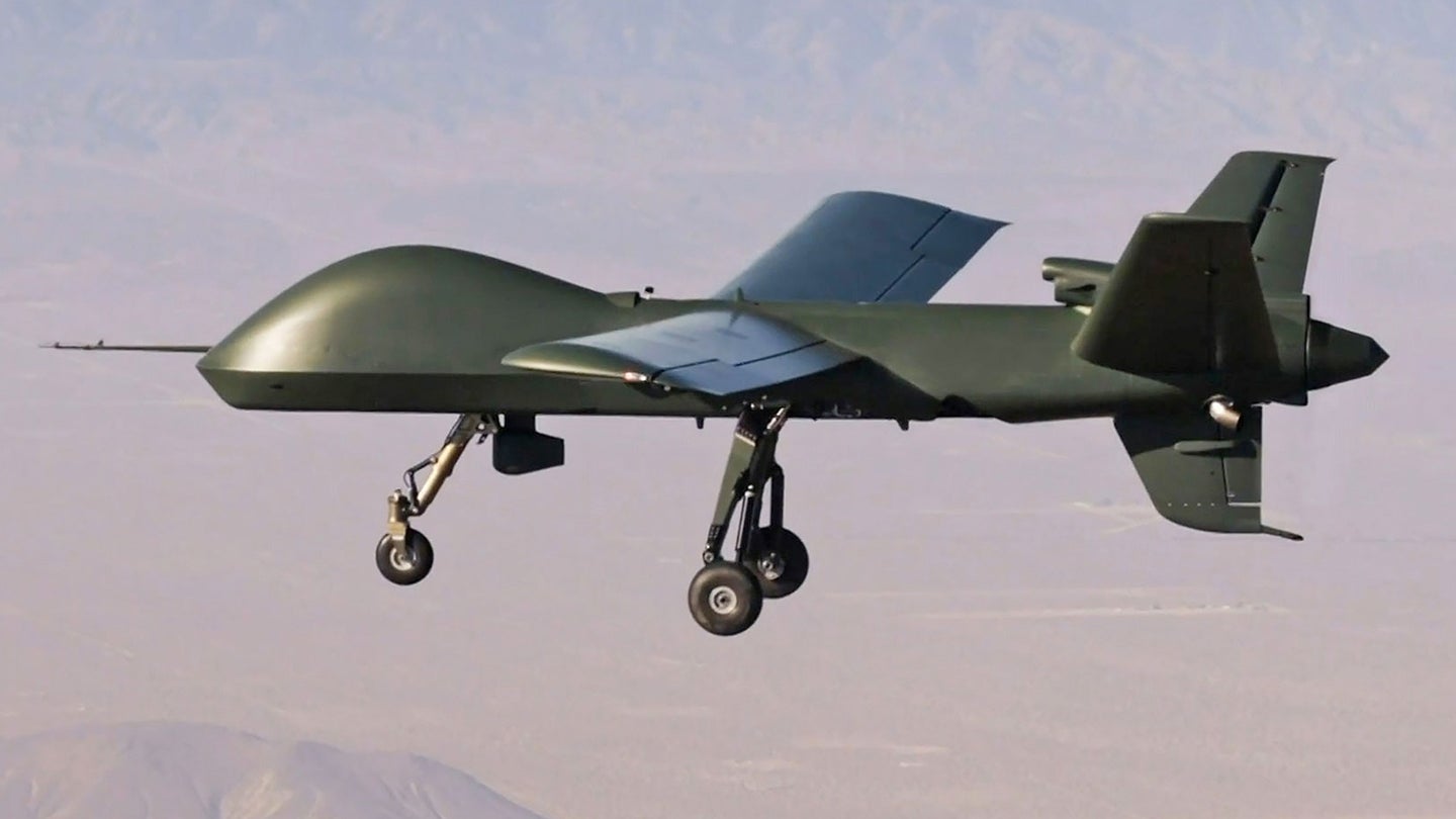 The General Atomics Mojave unmanned aircraft.
