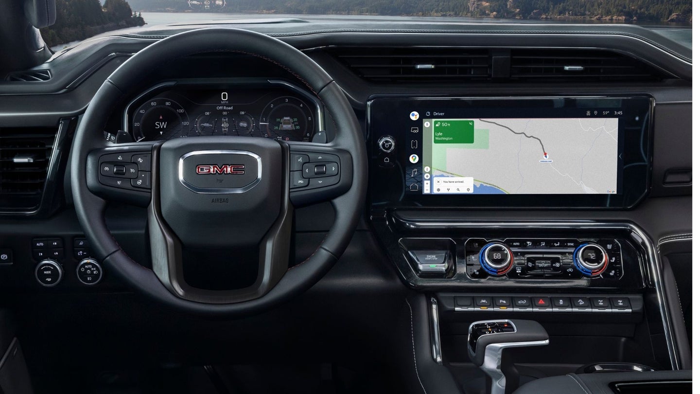 Here’s Why GM Isn’t Going Vertical With Its Infotainment Screens