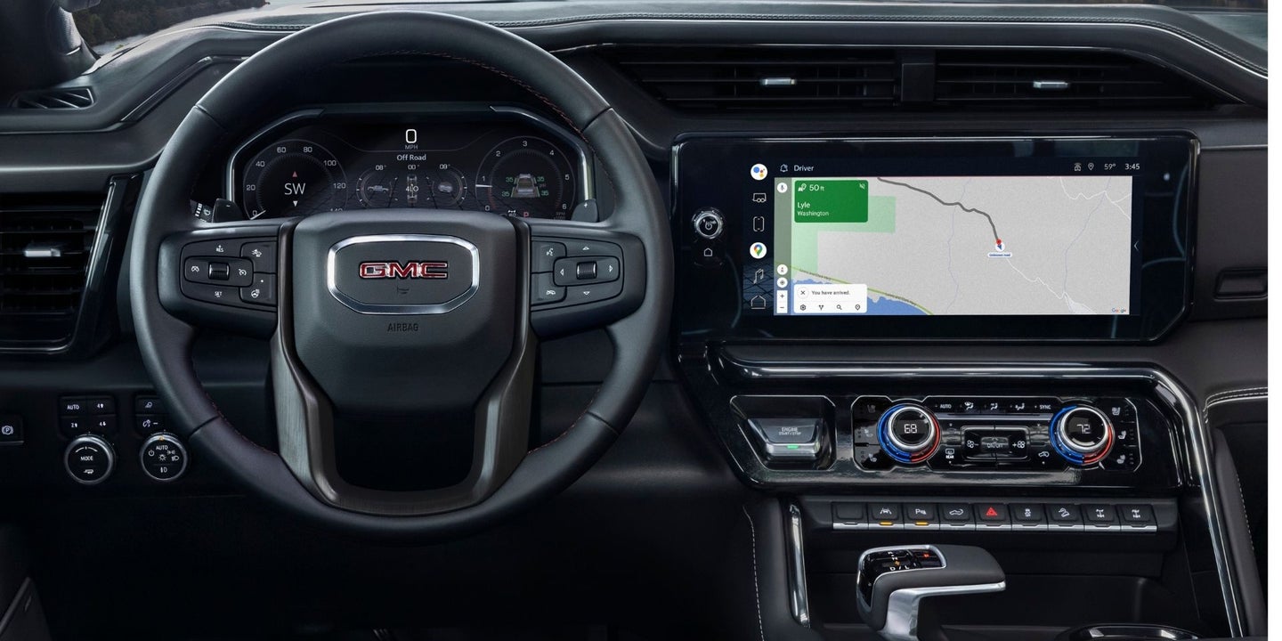 Here’s Why GM Isn’t Going Vertical With Its Infotainment Screens