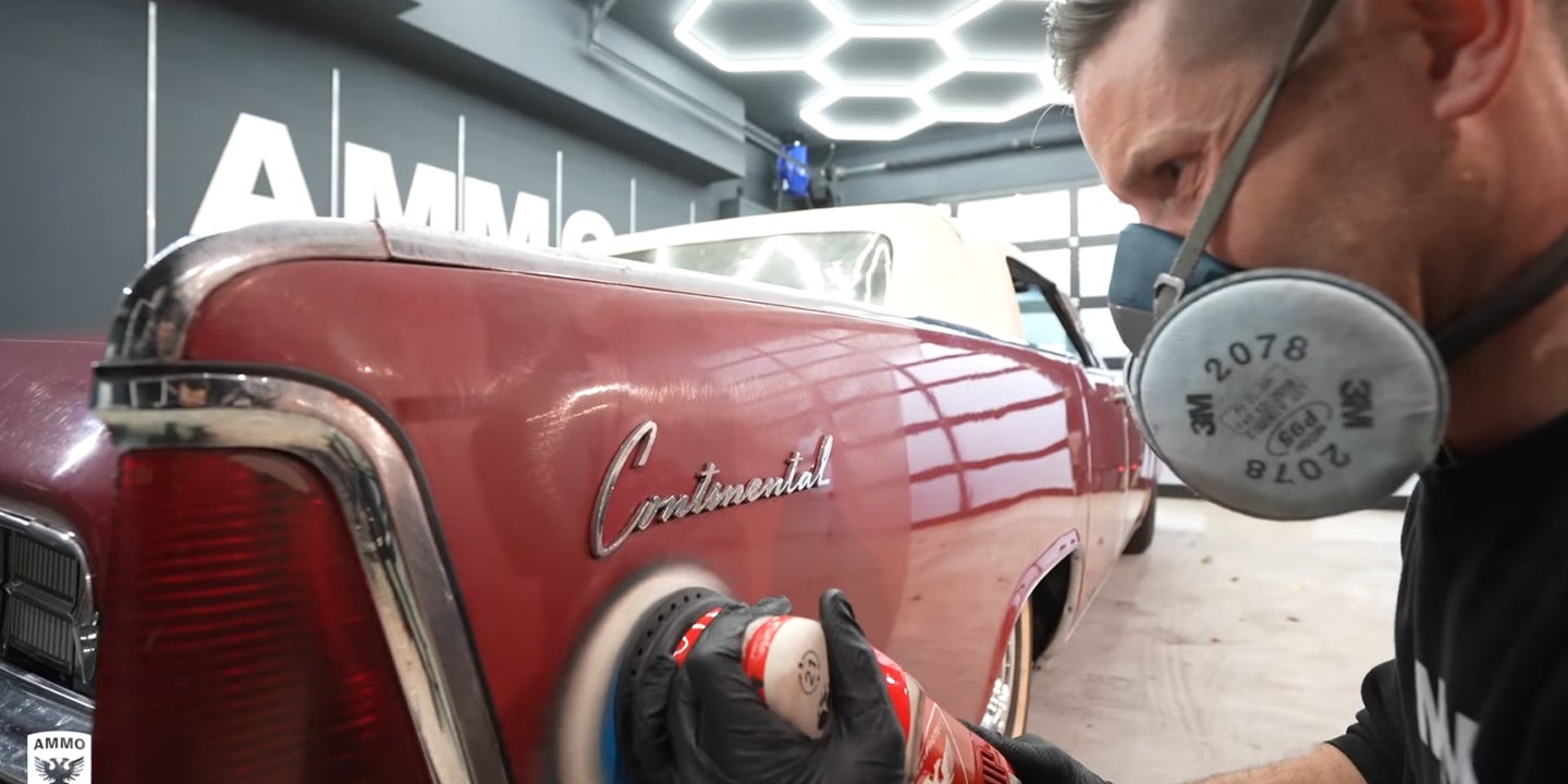 Watch a 1963 Lincoln Continental Get Its First Wash in Nearly 30 Years