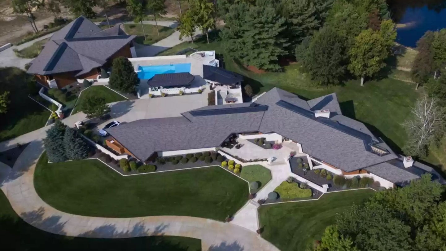 $5M Michigan Mansion&#8217;s Two-Story Garage Is a Car Collector&#8217;s Dream