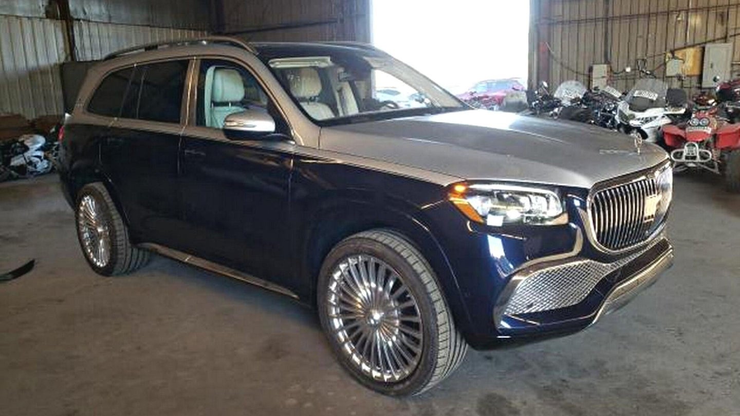 Mercedes-Maybach GLS 600 With a Sketchy VIN Just Popped Up on Copart