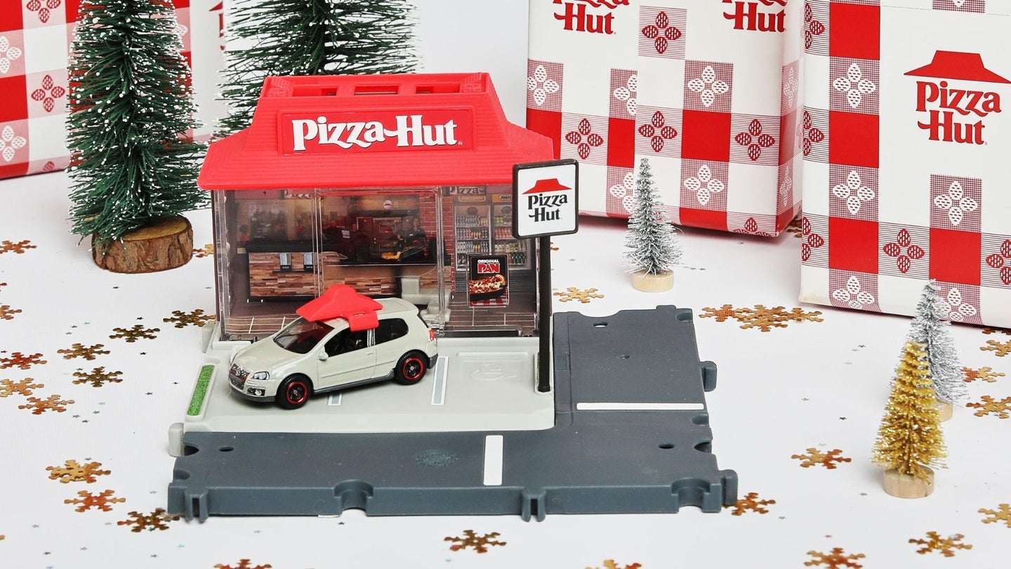 Pizza Hut’s Matchbox Car Set Features a Sweet 2006 Golf V GTI