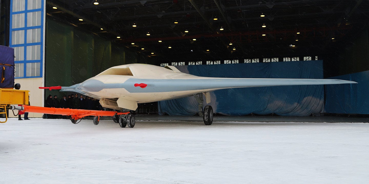 Russia Unveils Stealthier Version Of Its S-70 ‘Hunter’ Unmanned Combat Air Vehicle