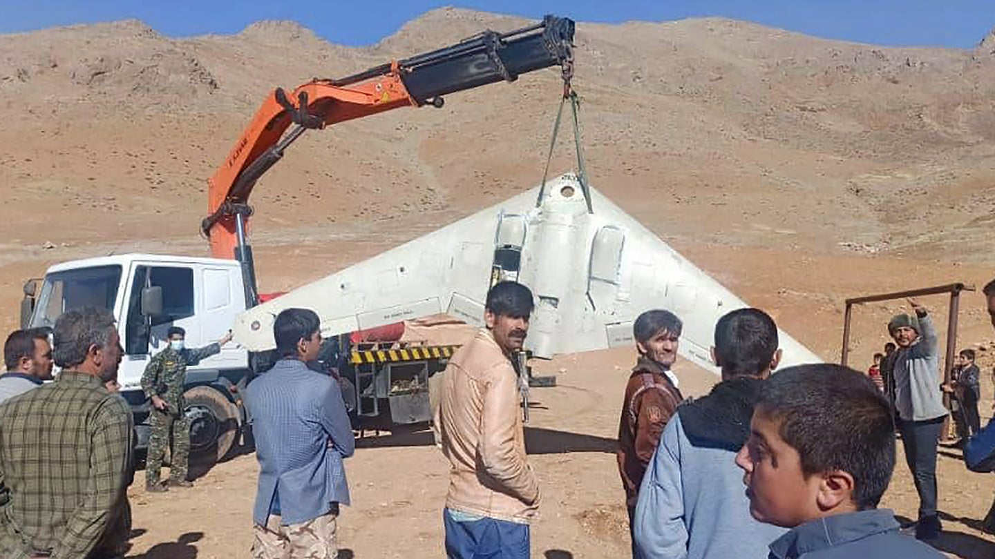 Shahed-191 RQ-170 crash