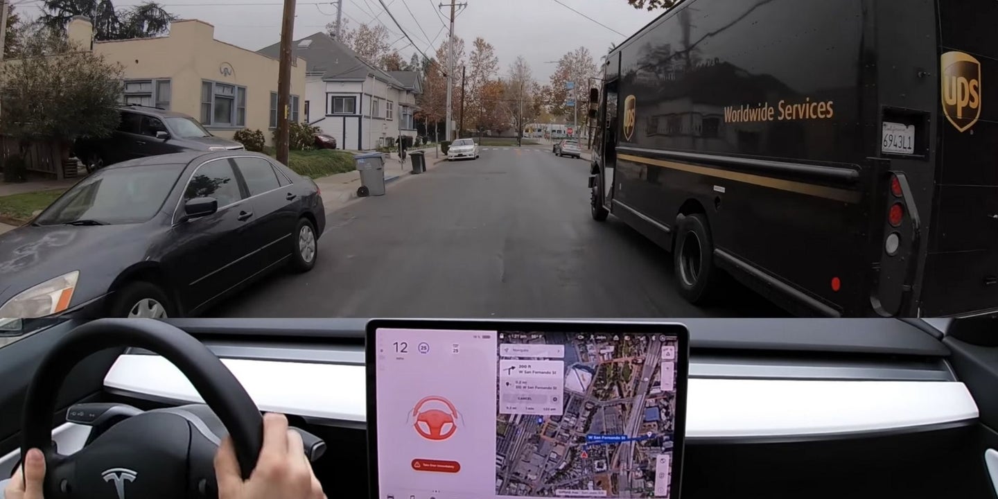 Video Shows Tesla ‘Full Self-Driving’ Beta Still Has Serious Issues After Update