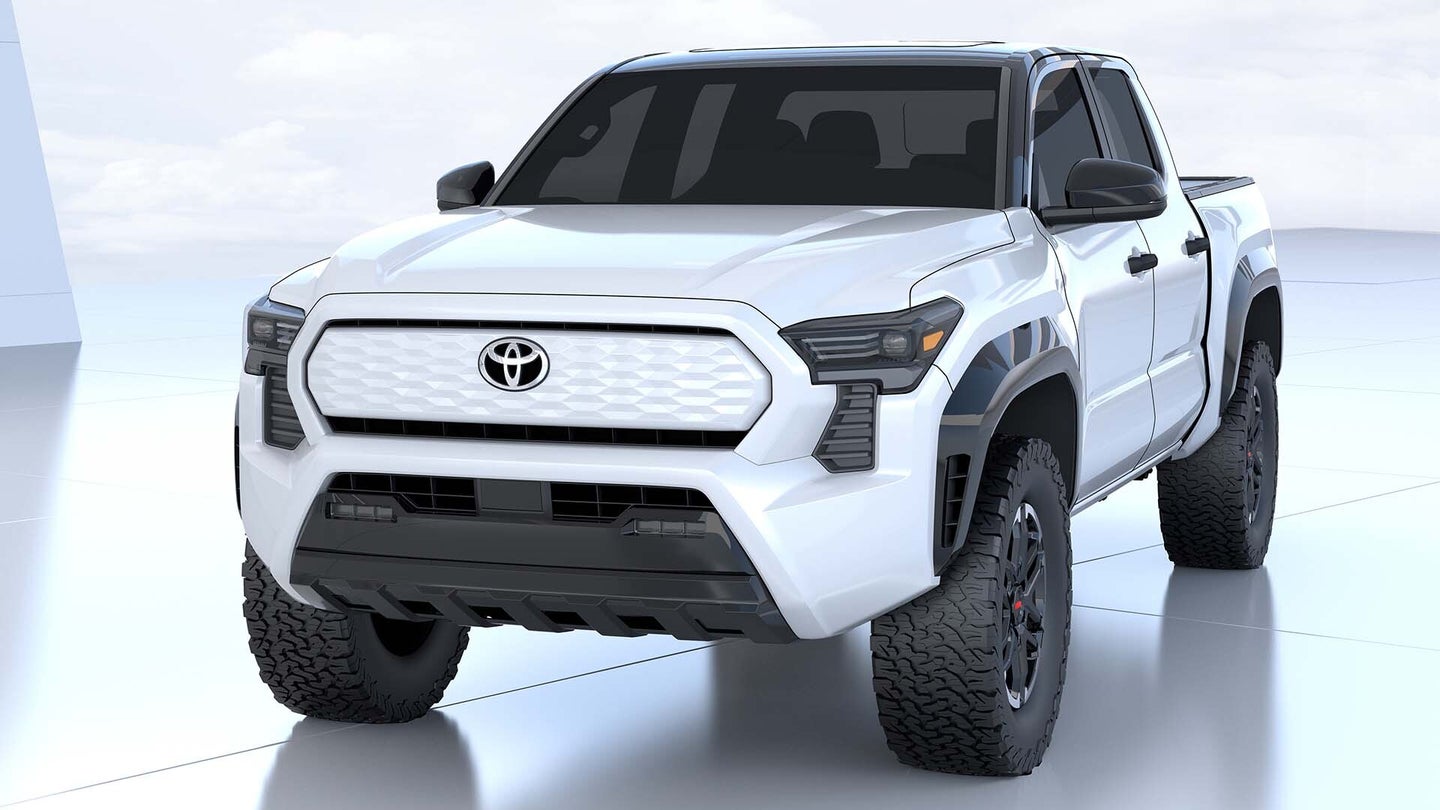 Toyota’s Electric Pickup Truck Could Look a Lot Like This