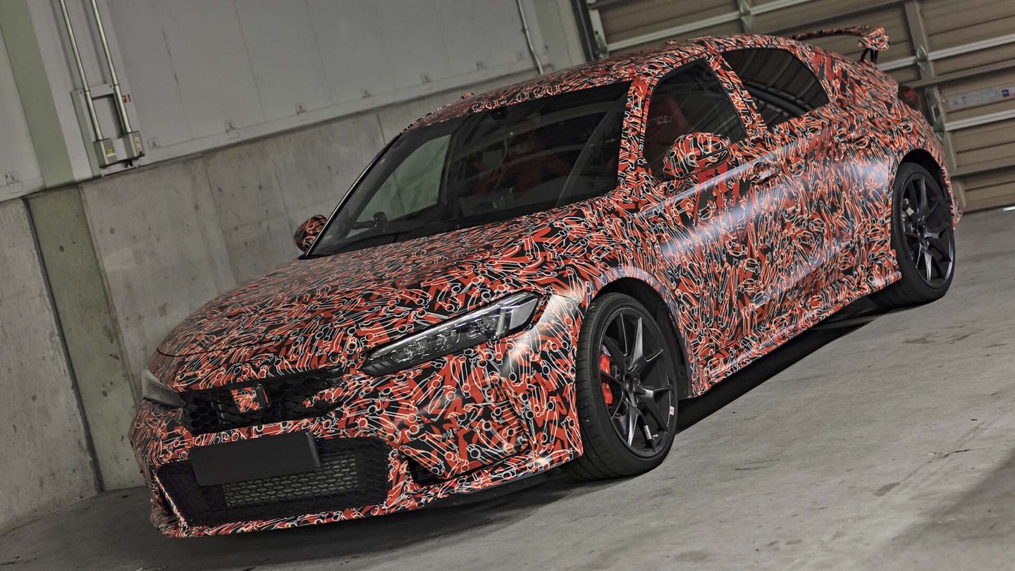 See the Next-Gen Honda Civic Type R in Camo From Almost Every Angle