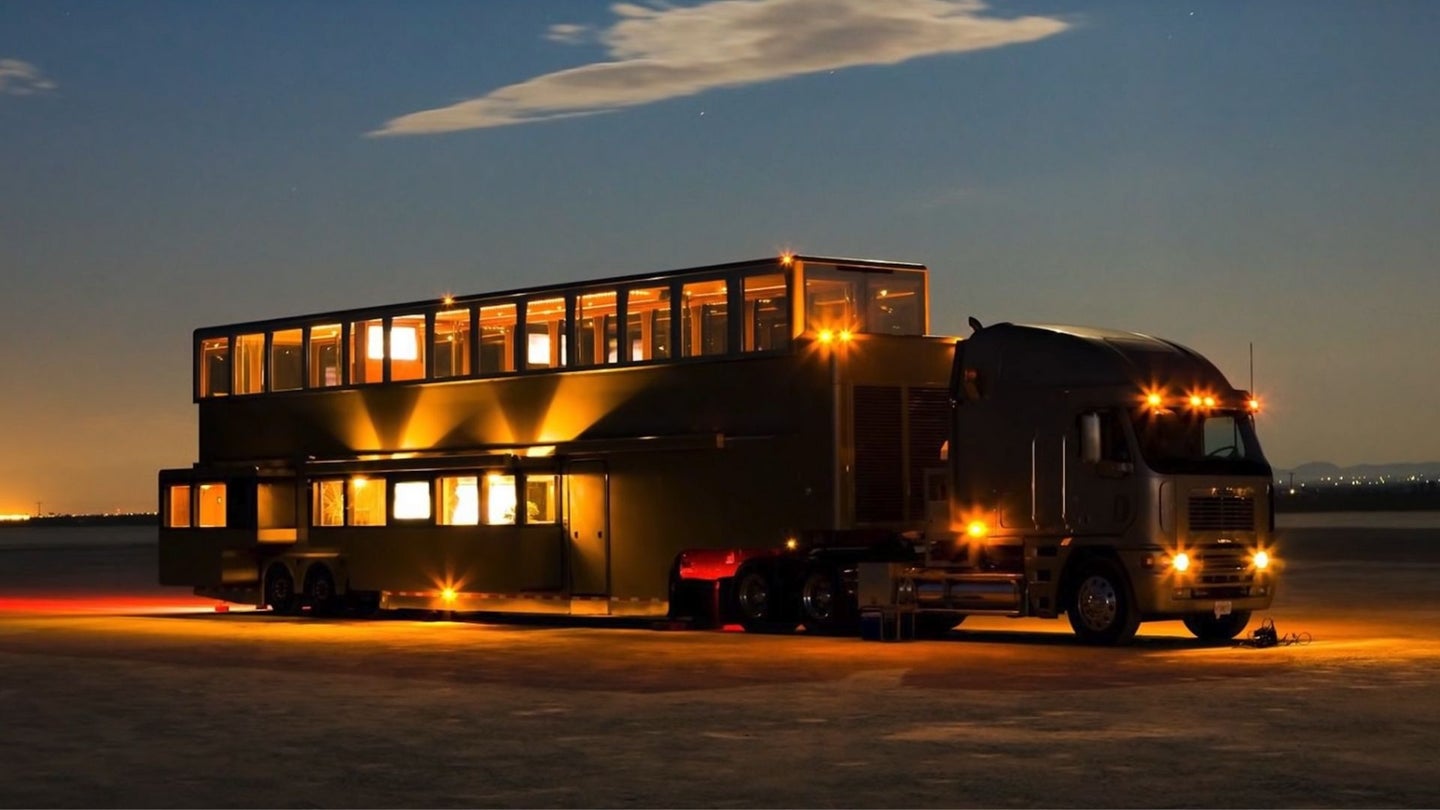 This Expanding $2.4M ‘Mobile Estate’ RV Used to Be Will Smith’s Movie Set Trailer