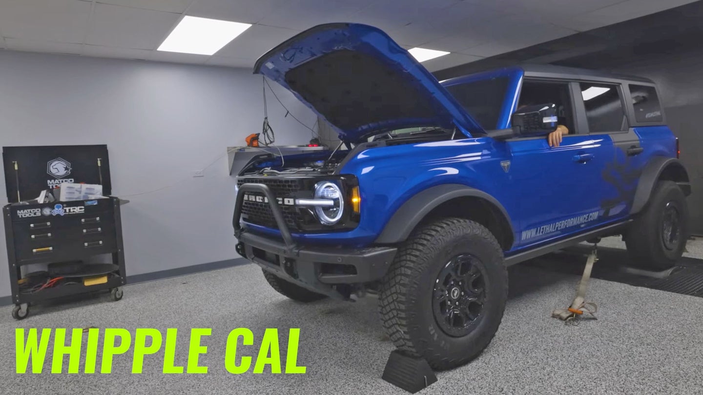Simple Ford Bronco Whipple Tune Adds 59 HP, 82 LB-FT at the Wheels