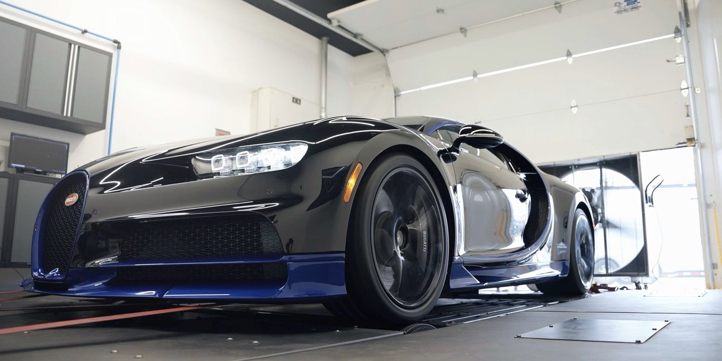 The World’s First $3 Million Bugatti Chiron Dyno Test Was Anything but Easy