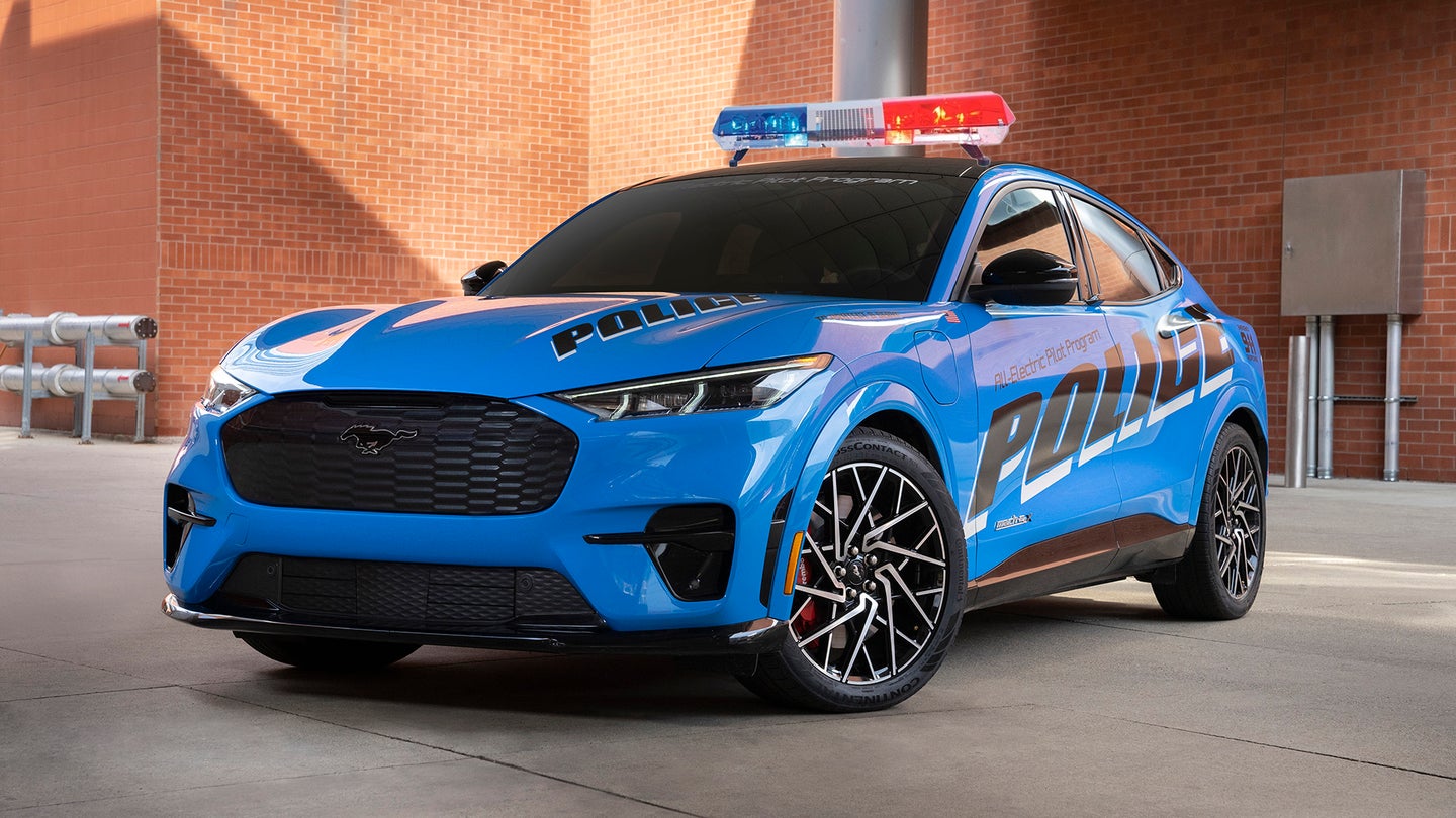 NYC Buys 184 Ford Mustang Mach-E GT Police Cars for $11.4 Million