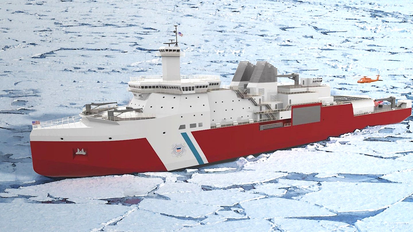 Delivery Of The U.S. Coast Guard's New Heavy Icebreaker Has Been Pushed  Back A Year
