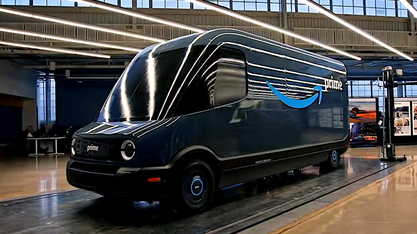 Rivian’s Amazon Delivery Van Has 201 Miles of Range, Deliveries Start This Month