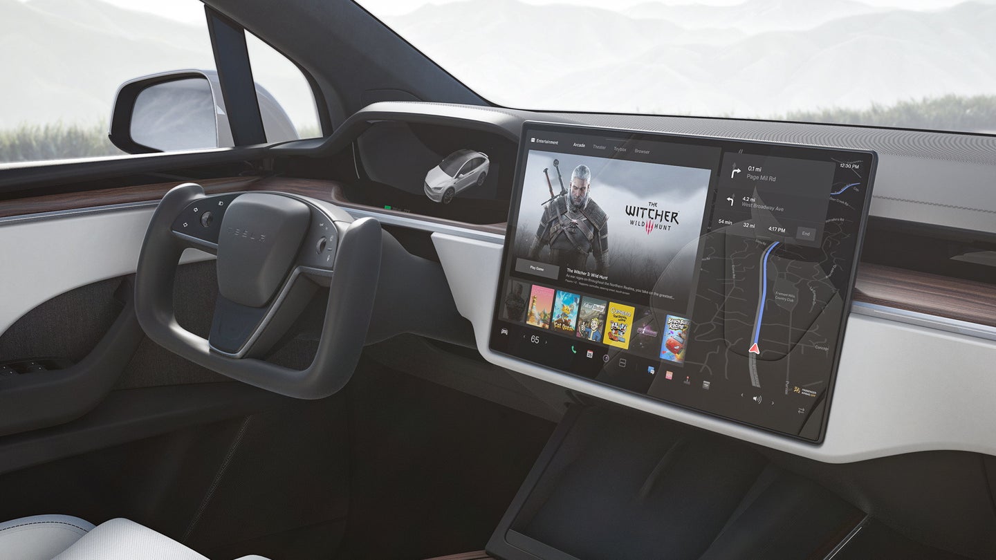 Feds Investigating 580,000 Teslas for In-Car Games That Work While Driving