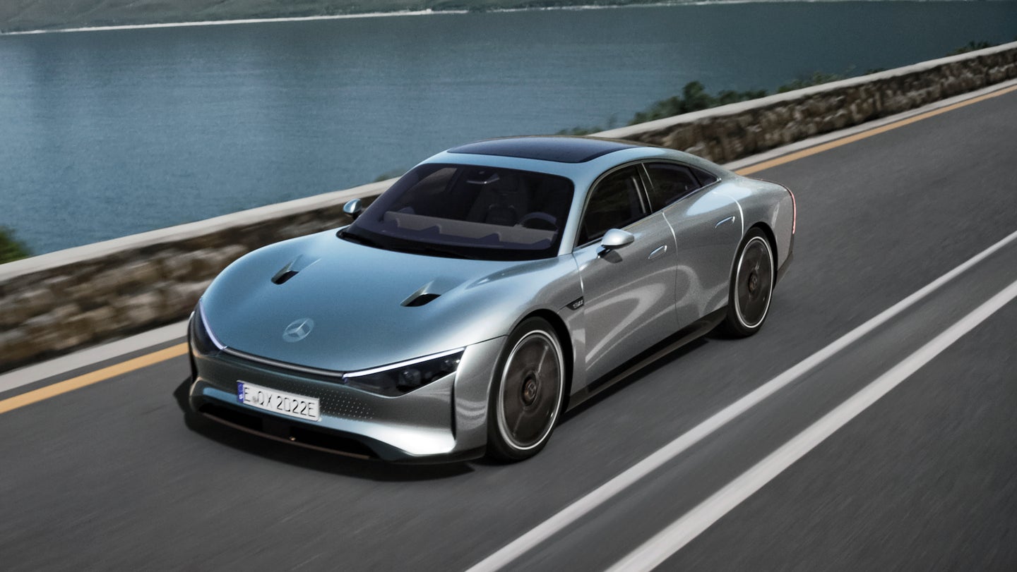 How Mercedes Built an Air-Cooled Battery for the Vision EQXX Concept