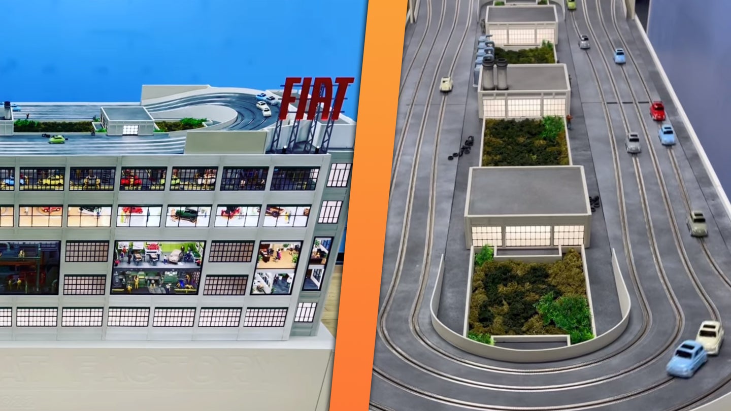 This $225K Slot Car Track Is an Incredible Recreation of Fiat’s Most Famous Factory