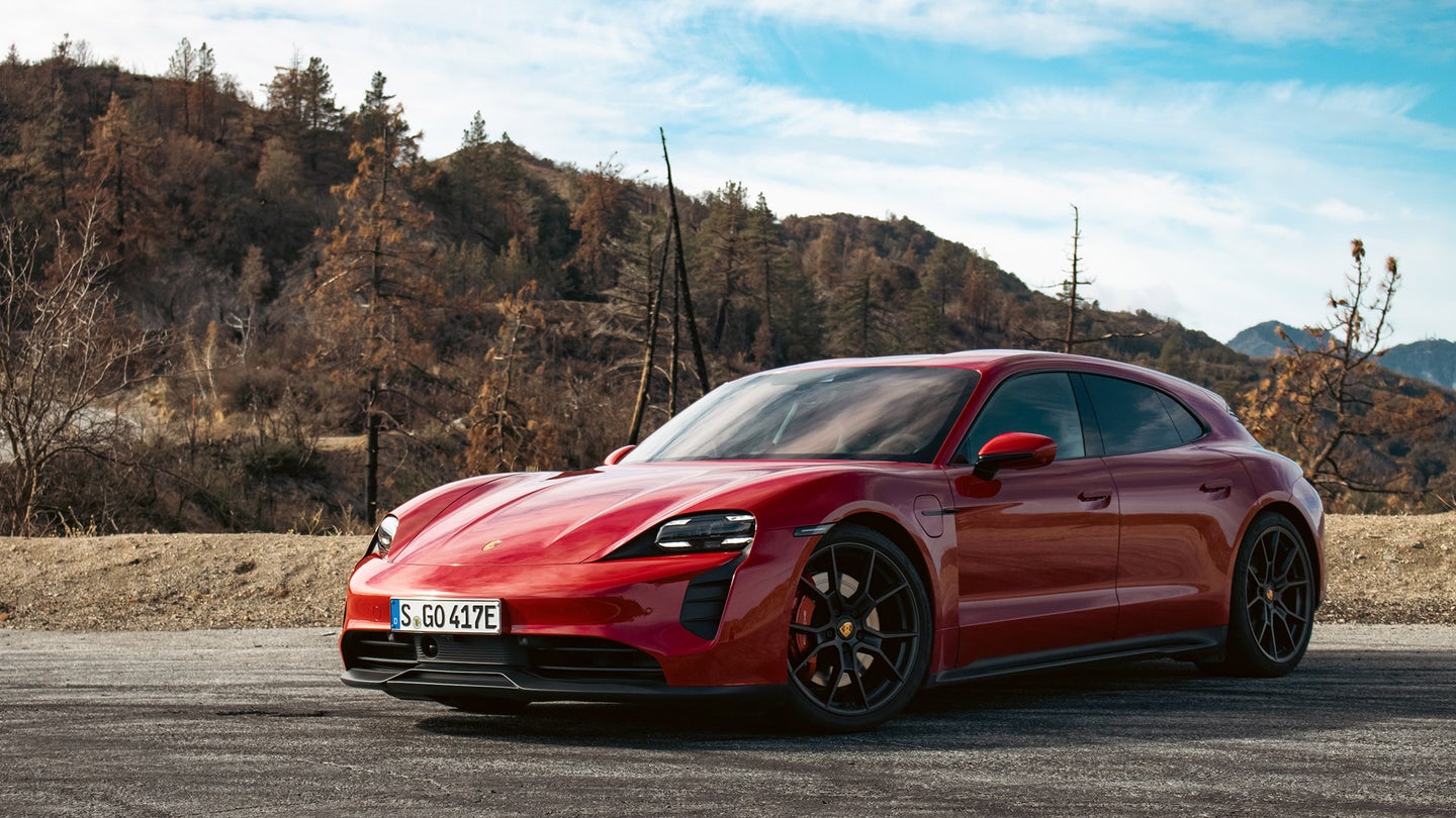 2022 Porsche Taycan GTS Sport Turismo Review: The Best Electric Porsche
