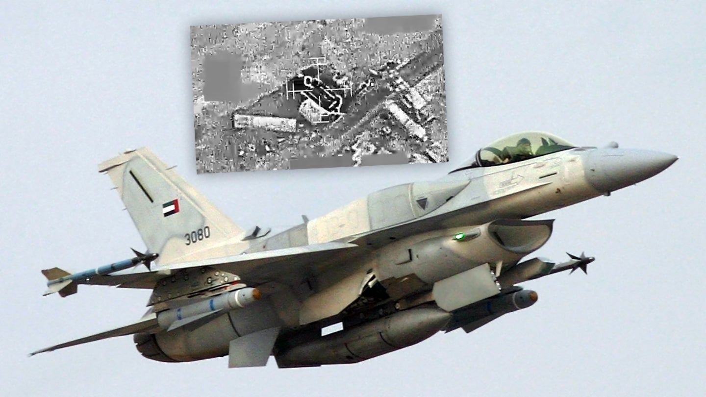 UAE F-16s Strike Ballistic Missile Launcher In Yemen In Retaliation To Another Barrage On Abu Dhabi