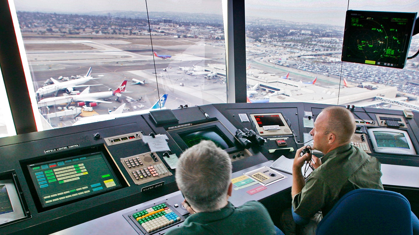 Air traffic control FAA ground stop