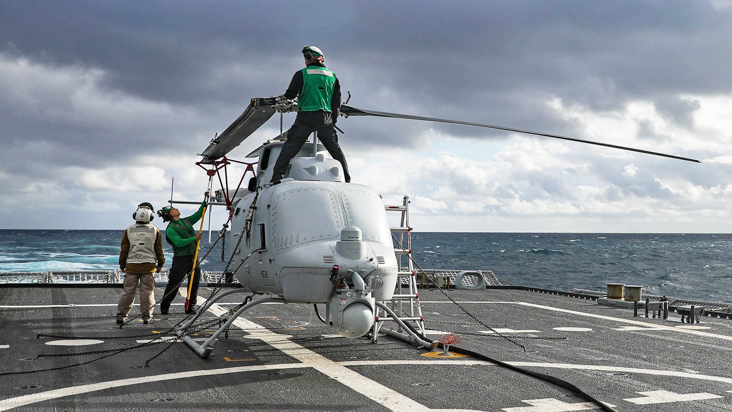 MQ-8C Fire Scout Is The Long-Range Eyes For Beleaguered Littoral Combat Ships