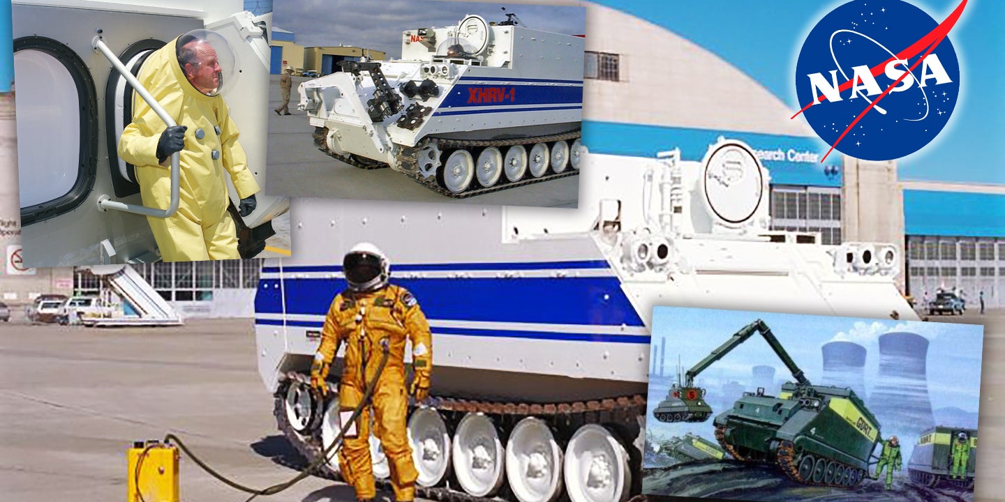 NASA Once Built This Armored HAZMAT Response Vehicle That Was Loaded With Futuristic Features