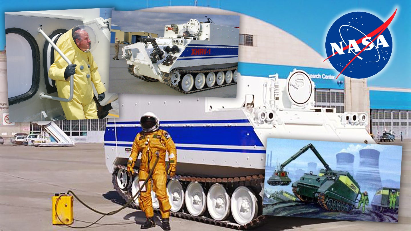 NASA Once Built This Armored HAZMAT Response Vehicle That Was Loaded With Futuristic Features