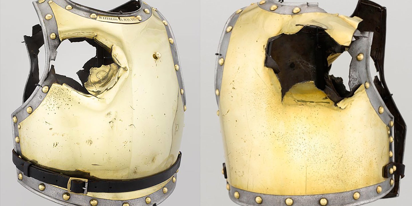 Here&#8217;s The Story Behind That Viral Video Of Napoleonic Armor Smashed Through By A Cannonball