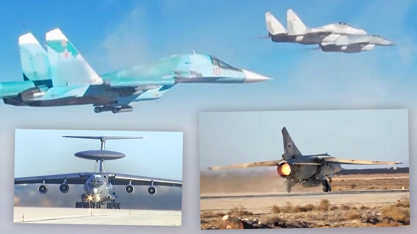 Russian And Syrian Fighters Fly Unprecedented Joint Patrol Along Syria’s Border With Israel