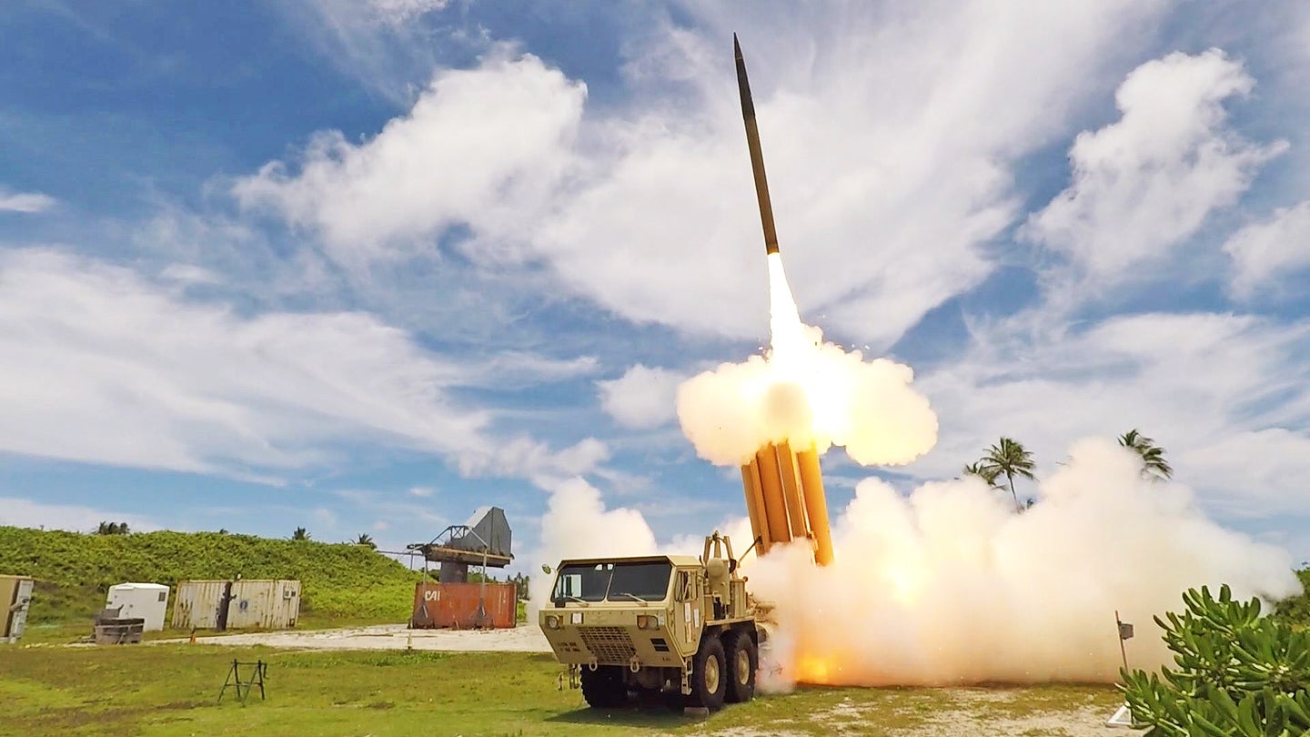 THAAD Missile Defense System Has Made Its First Combat Kill Defending The UAE