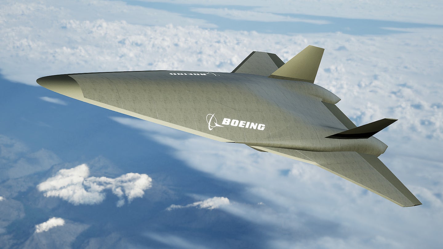 Check Out This New Rendering Of Boeing&#8217;s Hypersonic Aircraft Design