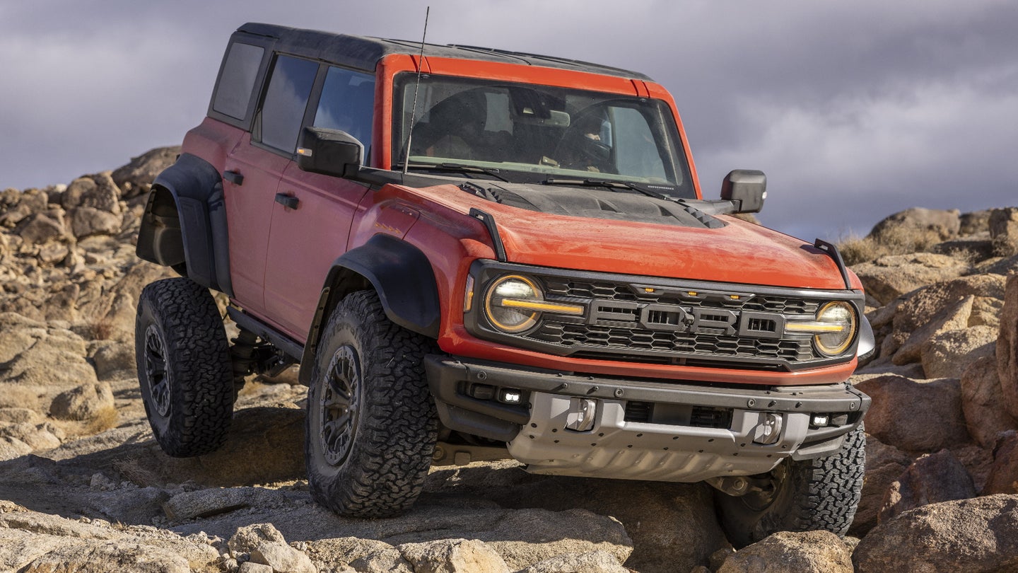 The 2022 Ford Bronco Raptor’s Fender Flares Are Outrageous But Essential