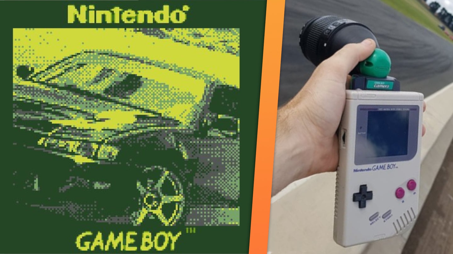 A Hacked Game Boy Camera Shoots the Best Drifting Photos