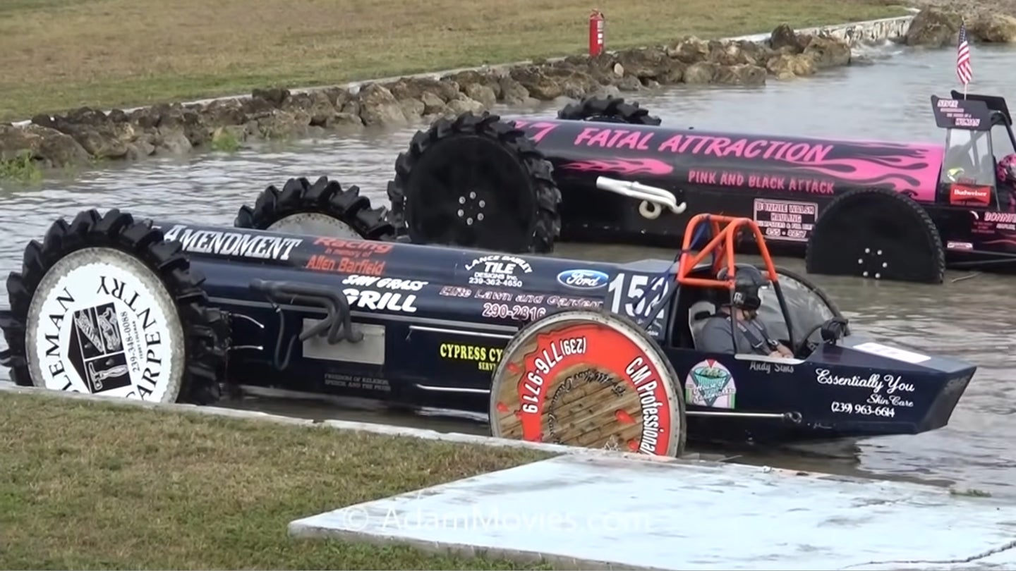 Wild, 1,000-HP V8-Powered Swamp Buggies Could Only Exist in Florida
