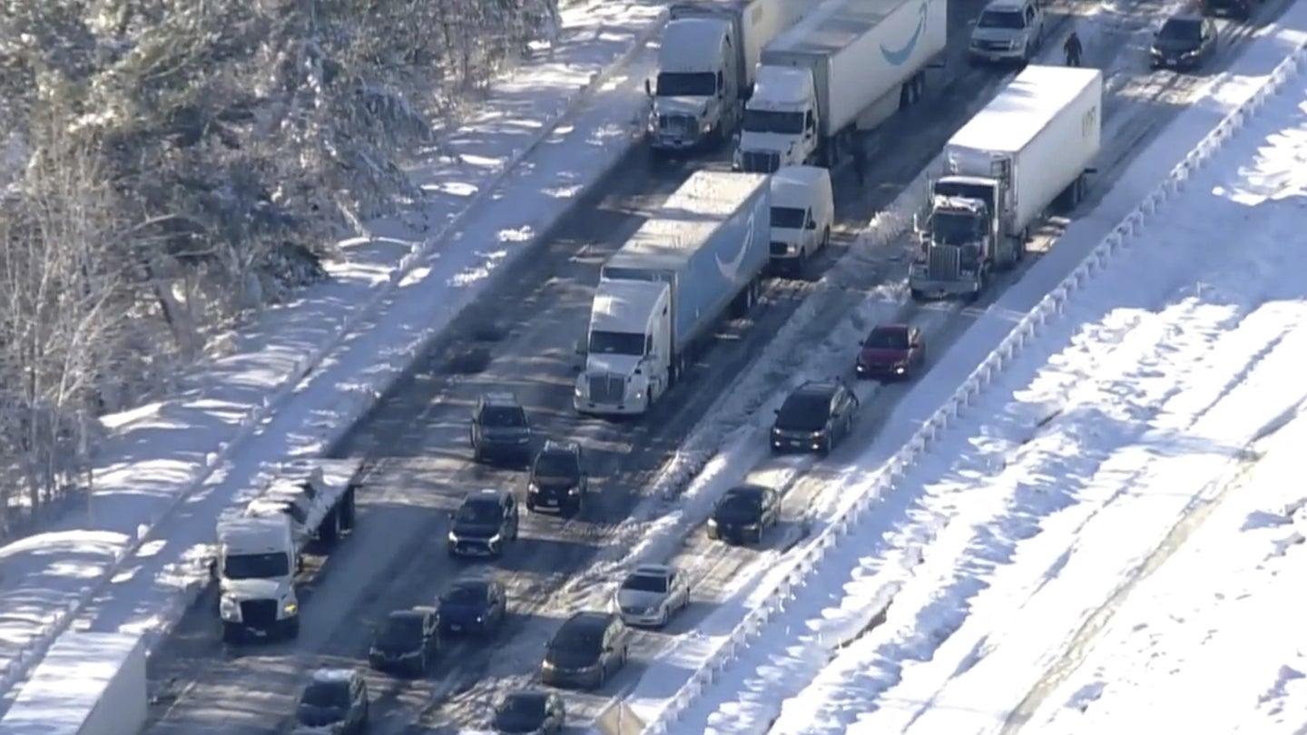 Virginia Snowstorm Traps Drivers in Traffic for Nearly a Full Day