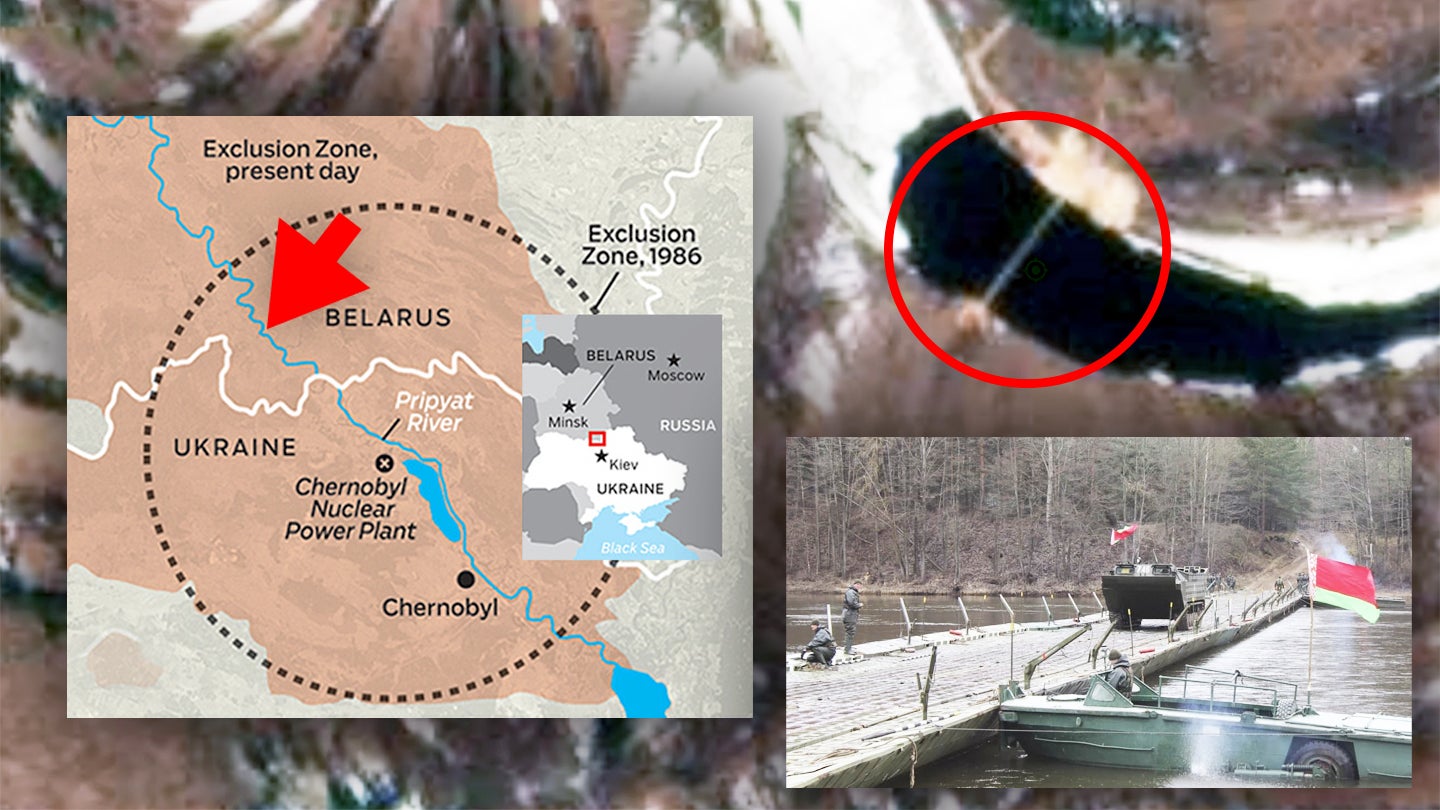 Bridge Appears In Chernobyl Exclusion Zone That Could Give Russia Unique Access To Ukraine