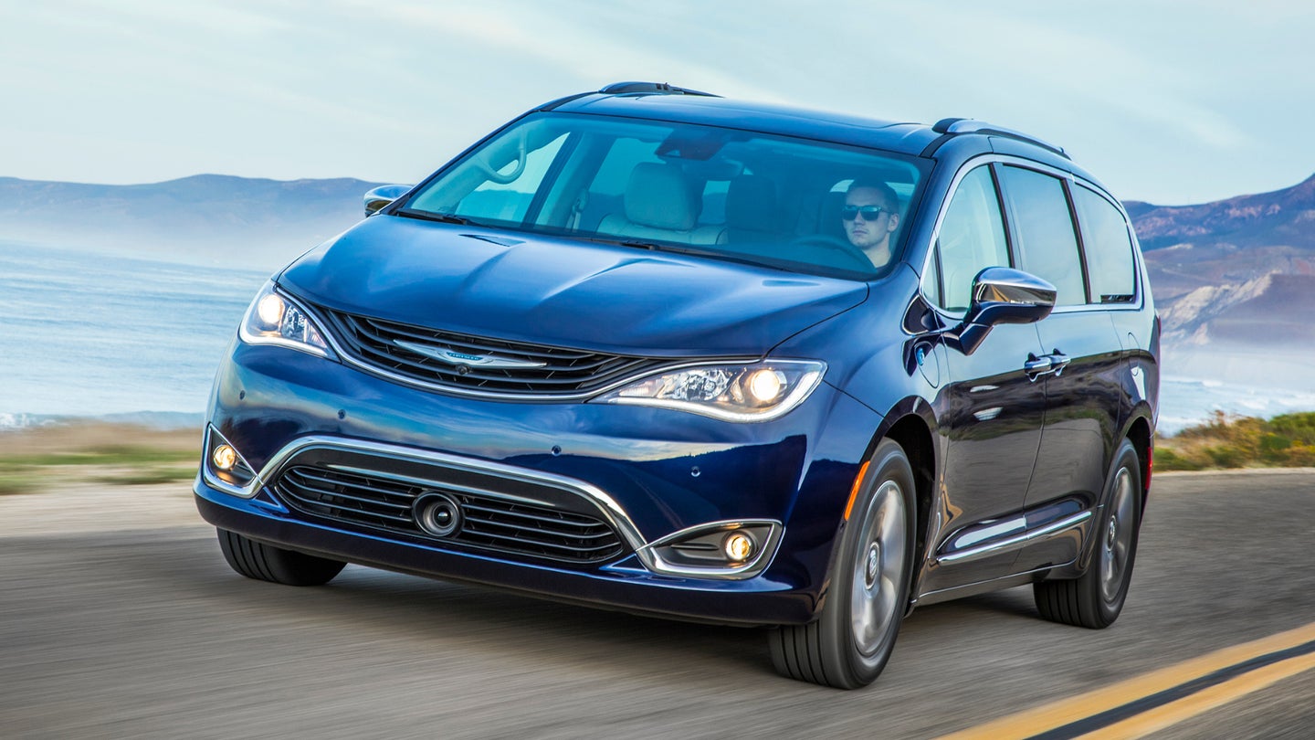 Chrysler Pacifica Hybrid Recalled for Fire Risk, so Don’t Plug Yours In
