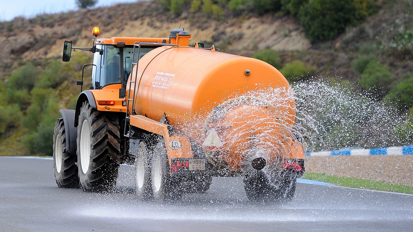 F1 Will Soak Barcelona Track With Truckloads of Water for Unusual Wet Tire Test