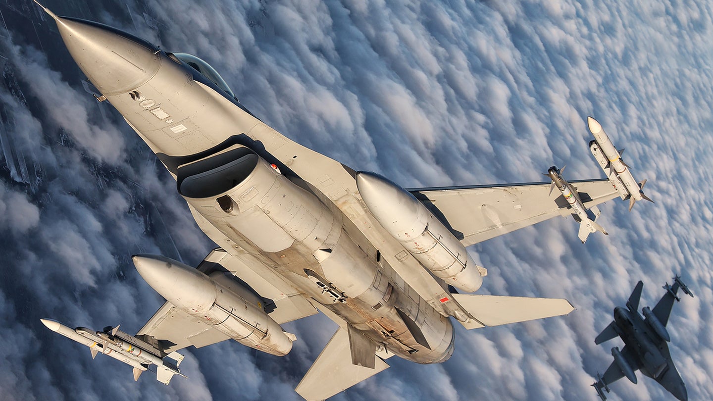 These Photos Of Armed NATO F-16s Patrolling Over The Baltics Are Absolutely Incredible