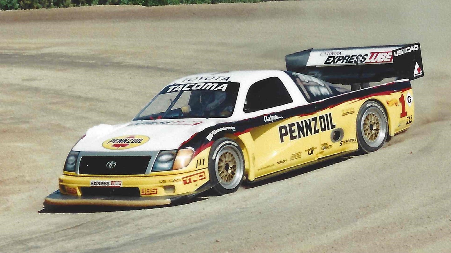 Iconic 1998 Toyota Tacoma Race Truck Will Return to Pikes Peak in June