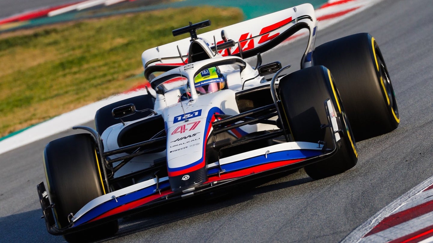 Haas F1 Deletes Putin-Linked Russian Sponsor Livery, Will Test In All-White Car