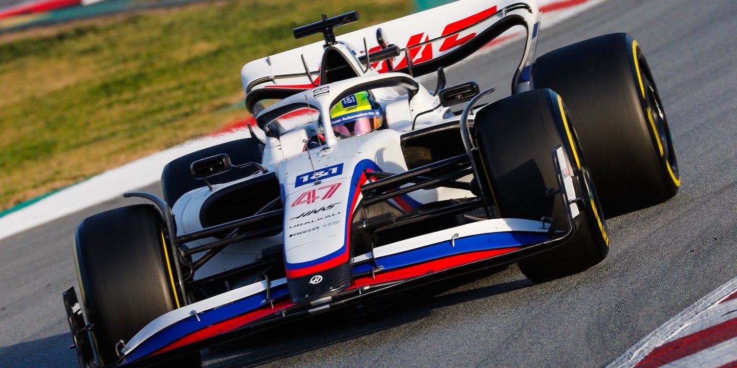 Haas F1 Deletes Putin-Linked Russian Sponsor Livery, Will Test In All-White Car