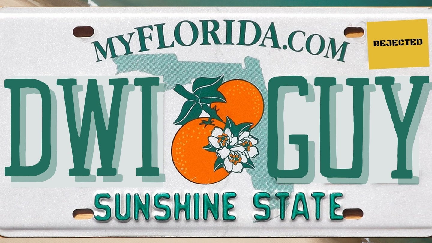 Here Are Florida’s Most Ridiculous and Obscene Rejected Vanity Plates Last Year