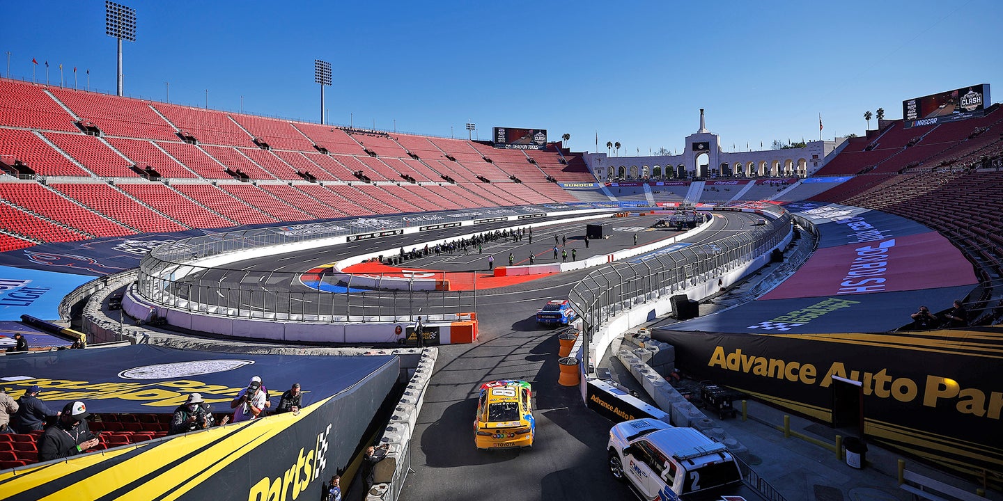 Gladiators in the LA Coliseum: How NASCAR’s Next-Gen Car Is Racing on a Football Field