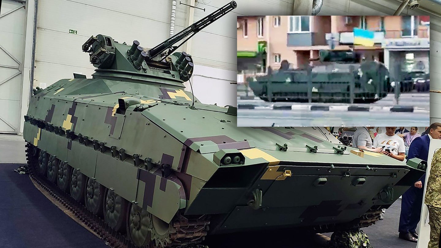 Ukraine&#8217;s Prototype Kevlar-E Armored Fighting Vehicle Has Joined The Fight Against Russia