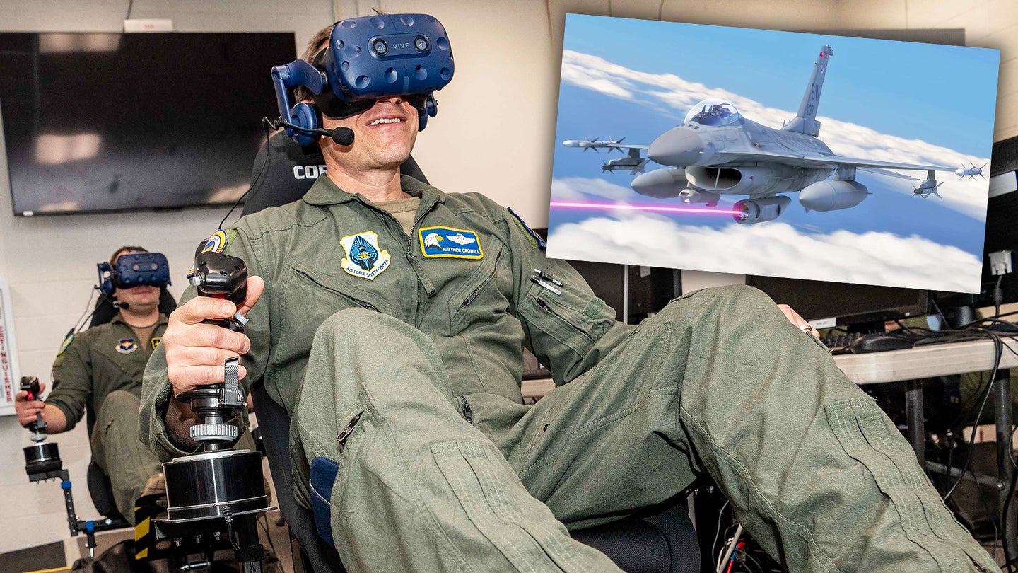 Podded Laser Weapon Took Center Stage In Latest Air Force Virtual Wargame
