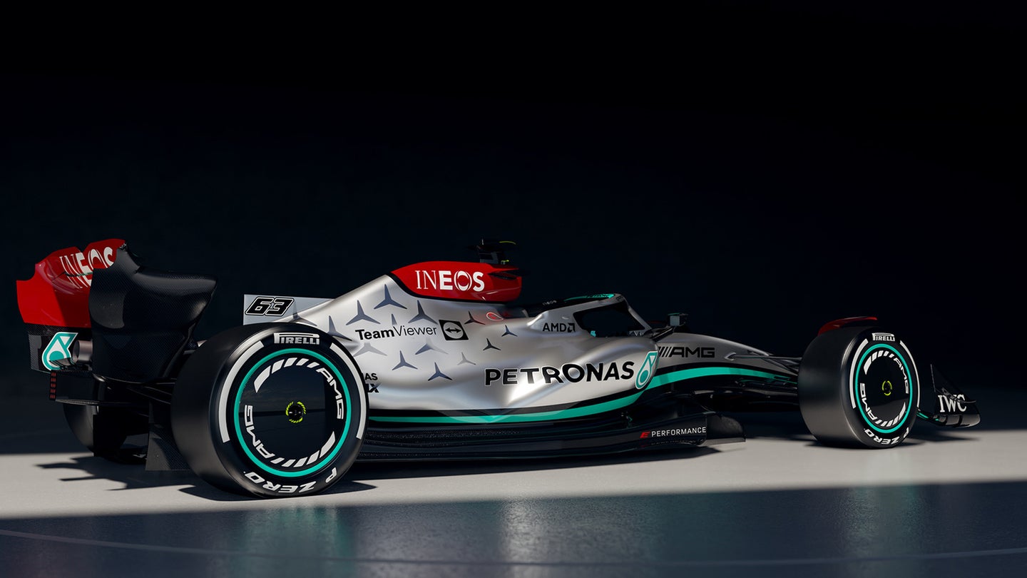 The 2022 Mercedes F1 Car Is a Silver Arrow Once More | The Drive