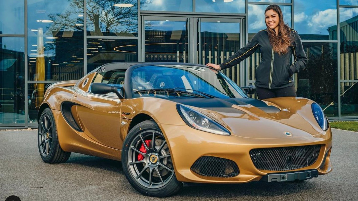 The Final Lotus Elise Is Going to the Woman It Was Named After