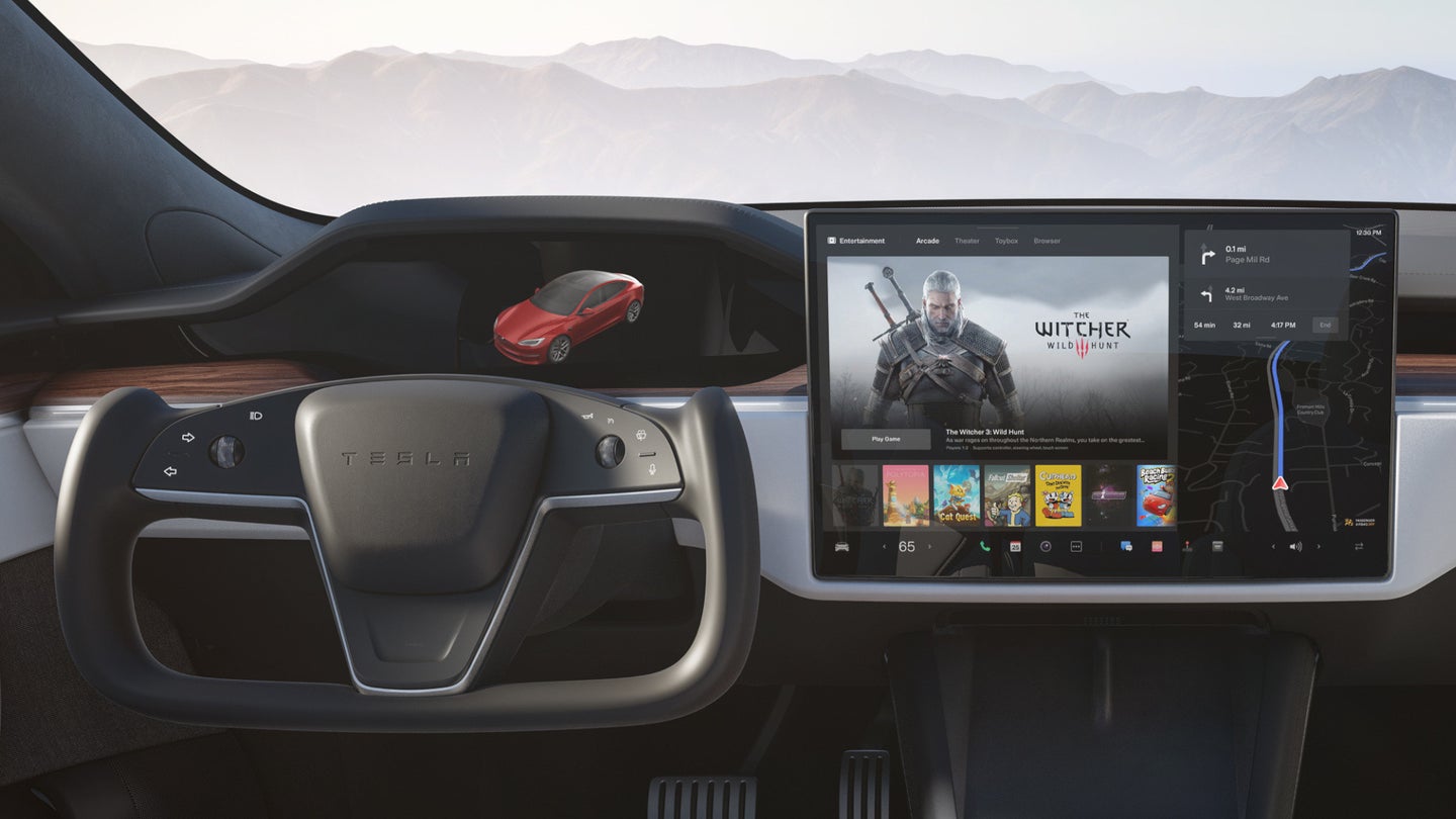 Tesla Wants To Make Steam Games Playable In Its Cars