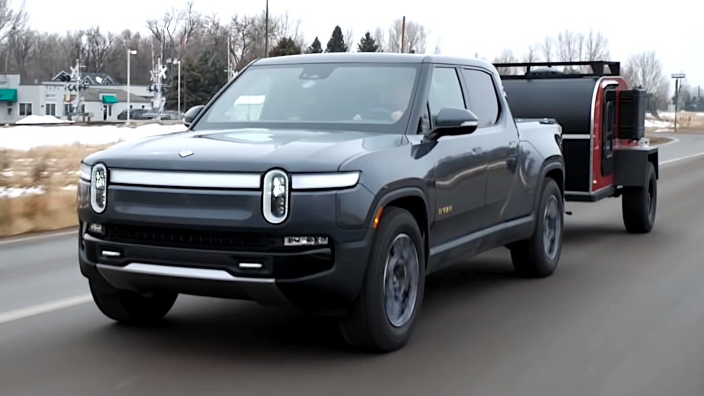 How Far Can A Rivian R1T Pull A Trailer Versus a Toyota Tundra?
